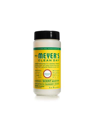 Mrs. Meyer's Laundry Booster, Pair with Liquid Laundry Detergent or Detergent Pods, Honeysuckle, 18 oz