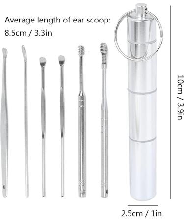 Portable Spoon Shaped Ear Wax Remover - Detachable and Widened Head - Buy Online on SooperMarket.com