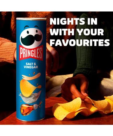 Pringles Salt & Vinegar Case of 6x165g - Buy Online on SooperMarket.com