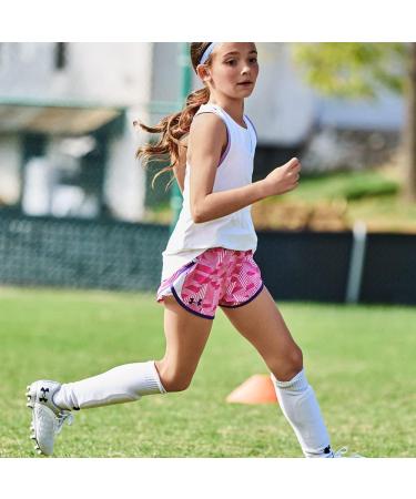 Under Armour Girls' Fly by Shorts - Black/White - Medium - Buy Online on SooperMarket.com