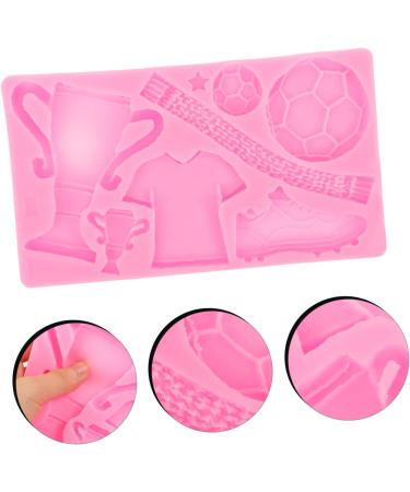 Toddmomy Sports Ball Jelly Trophy Mold Silicone Adorable Cookie Mold Silica Gel Pink Paper Cup Sport Balls aldult Soccer Shoes epoxy Resin Cookie Making molds Trophy Tool - Buy Online on SooperMarket.com