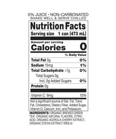 Steaz Organic Zero Calorie Raspberry Green Tea - Pack of 12 | 16 fl oz - Buy Online on SooperMarket.com