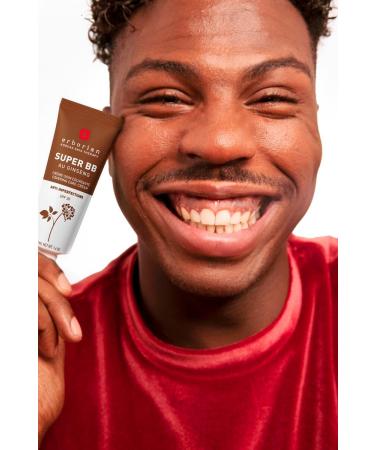 Erborian Super BB Cream with Ginseng - High Coverage Tinted Face Care SPF 20 - Chocolat 40ml - Buy Online on SooperMarket.com