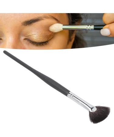 Verdant Touch Powder Fan Brush Fishtail Head Jaw Line Contour Brush Fiber Hair Makeup Artist Cosmetic Tool - Buy Online on SooperMarket.com
