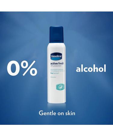 Vaseline Antiperspirant Deodorant Active Fresh With Proderma - 150Ml - Pack Of 3 - Buy Online on SooperMarket.com