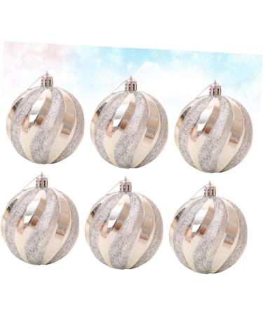 Cabilock 12 Pcs Christmas Hanging Balls Shatterproof Christmas Balls Christmas Ball Pendant Snowball Prom - Buy Online on SooperMarket.com