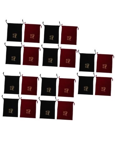 WOONEKY 20 Pcs Storage Bag Blow Dryer Travel Bag Tote Bag for Travel Outdoor Hair Dryer Bags Fabric