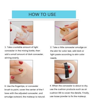 Ofanyia Professional Concealer Set - Waterproof Total Coverage Makeup for Birthmarks, Scars, Vitiligo - Concealer Kit for Flawless Skin - Buy Online on SooperMarket.com