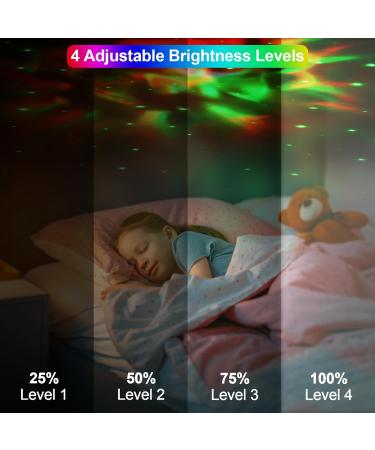 Vuenicee Starry Sky Projector - 360 Galaxy Projector with Remote & Timer | LED Night Light for Kids & Adults - Buy Online on SooperMarket.com