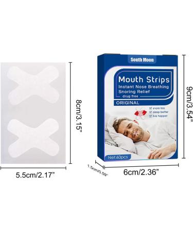 Sleep Strips 60pcs - Advanced Mouth Tape for Better Nose Breathing & Snoring Relief - Buy Online on SooperMarket.com