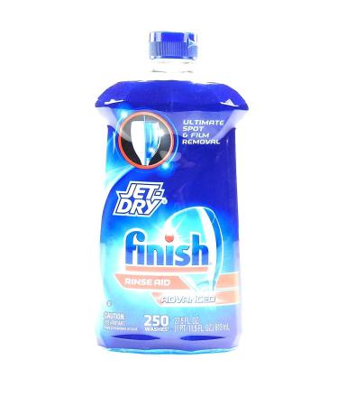 Jet-Dry Finish Rinse Aid, Dishwasher Rinse Agent & Drying Agent (27.5oz.)