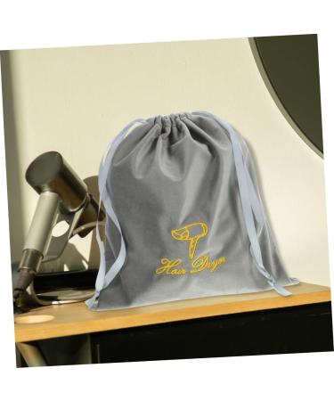 MUSISALY 2pcs Hair Dryer Carrying Bags Hair Dryer Drawstring Bags Fabric Drawstring Storage Bag 35.00X30.00X0.50CM Grey - Buy Online on SooperMarket.com