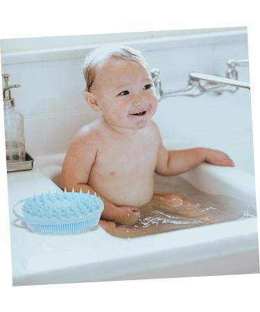 3pcs Double Sided Bath Brush Set - Baby & Body Silicone Scrubber - Buy Online on SooperMarket.com