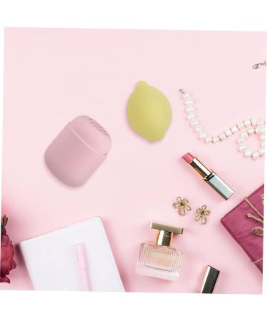 PLAFOPE Powder Puff Storage Box Cosmetic Egg Container Beauty Sponge Holders Powder Puff Rack Cosmetic Sponge Container Makeup Sponge Storage Makeup Sponge Stand White - Buy Online on SooperMarket.com