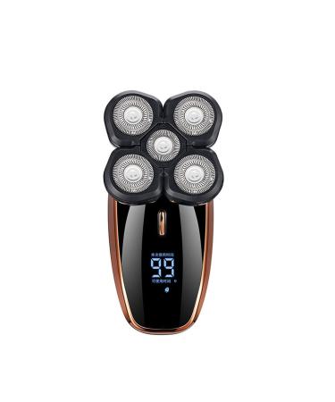 TEMKIN Electric Shaver Mens Household Electric Shaver Rechargeable Washable Five-Blade Electric Beard Trimmer Nose Hair Sideburns Face Cleaning Razor Trimmers