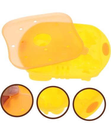 Alipis Baking Tools Silicone Molds Decorative Food Mold Ice Cube Tray Baby Food Mold Pudding Mold Flexible 15X12X3cm Yellow - Buy Online on SooperMarket.com