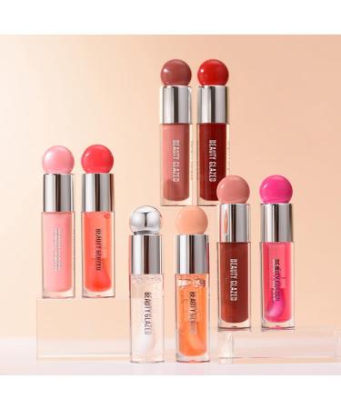 Big Brush Head Lip Gloss Moisturizing & Nourishing Lip Oil Non-Sticky Long Lasting Jelly Liquid Lipsticks Lip Tint Lip Glaze Makeup Gift for Women (# 103) - Buy Online on SooperMarket.com