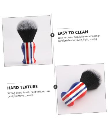 NOLITOY Soft Fur Shaving Brush | Men's Grooming Tool | Beard Brush & Facial Cleansing Brush | International Shipping Available - Buy Online on SooperMarket.com