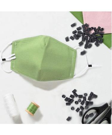GBSYU 200 PCS Cord Locks for Mask  Elastic Adjuster Silicone Cord Stopper No Slip Earloop Toggles for Drawstring Buckle Clasp Spring  for Drawstrings Elastic Cord Adjuster Non-Slip Stopper  White - Buy Online on SooperMarket.com