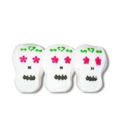 3 Packs Halloween Peeps Marshmallow Candy - Festive Sugar Skulls Party Favors for Baking DIY - 9 Pieces Per Pack - Buy Online on SooperMarket.com