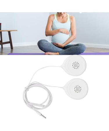 Prenatal Belly Speakers - Baby Bump Headphone for Pregnancy - White (12 Stickers) - Buy Online on SooperMarket.com