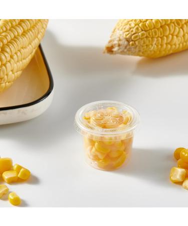 Turbo Bee 1oz Portion Cups with Lids - 200 Sets | Jello Shot & Sauce Containers - Buy Online on SooperMarket.com