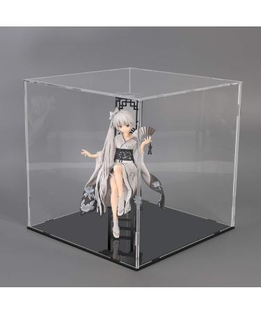 Clear Acrylic Display Case for Action Figures - 9x9x9 inch - A+ DESIGN - Home Storage Solution - Buy Online on SooperMarket.com