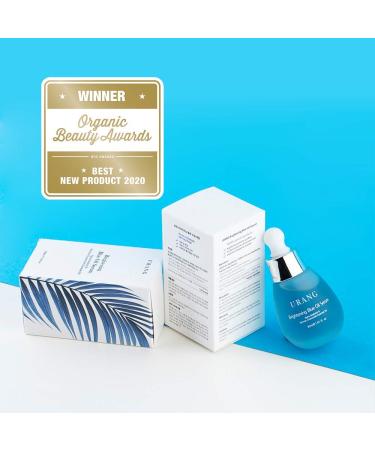 Blue Oil Serum | Vegan Natural Deep Moisturizer for All Skin Types | Supports Shine & Vibrancy | 1.01 Fl oz | Natural Skin Care - Buy Online on SooperMarket.com