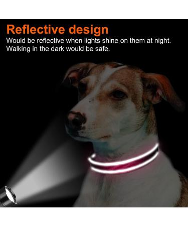 Joytale Reflective Dog Collar for Small Dogs - Hotpink S | Durable Stylish & Safe - Buy Online on SooperMarket.com