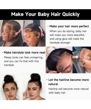 Bilisar Edge Control Hair Gel Kit | Extreme Strong Hold and Natural Formula | Refillable Pocket Size | Long Lasting | No Residue | Women's Hair Gel (30ml) - Buy Online on SooperMarket.com