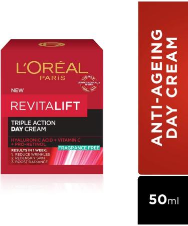 L'Oreal Revitalift Laser X3 Anti Aging Cream 50ml - Buy Online on SooperMarket.com
