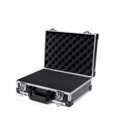 AxiGear Aluminum Hard Case with DIY Customizable Foam Insert - 18 x 14 x 5in 18in-Case