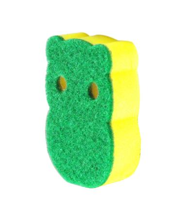 wirlsweal Scrubbing Sponge Breathable Multi-Functional Lightweight Scratch Free Cleaning Sponge Household Supplies Multicolor