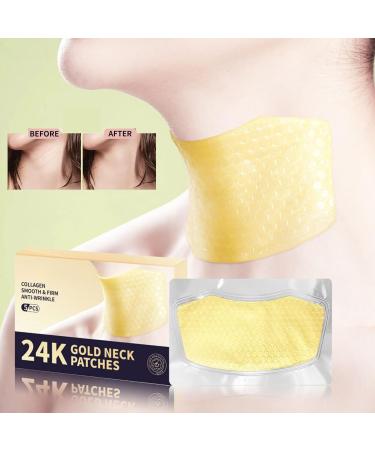 Collagen Neck Mask Dark Neck Remover Neck Wrinkle Patches Anti Aging Neck Mask 24K Gold Anti Wrinkle Patches For Skin Anti Ageing Neck Wrinkle Patch For Neck Tightening And tightening - Buy Online on SooperMarket.com