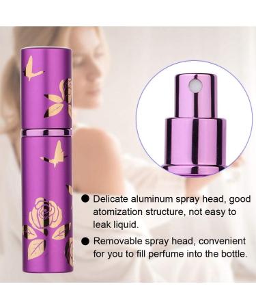 Buy Portable Refillable Perfume Bottle - Mini Travel Atomizer Spray - 10ml Aluminum Cosmetic Bottle for Quick Refills - Buy Online on SooperMarket.com