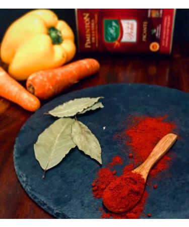 La Vera Region Artisan Smoked Paprika Pimenton Set - Hot & Sweet (2 Tins) - Buy Online on SooperMarket.com