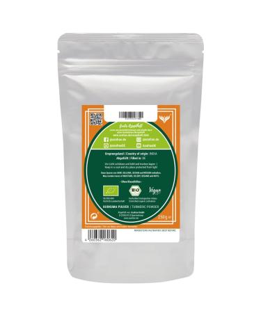 Buy Azafran ORGANIC Turmeric Powder 250g - Premium Curcuma Root for International Shipping - Buy Online on SooperMarket.com