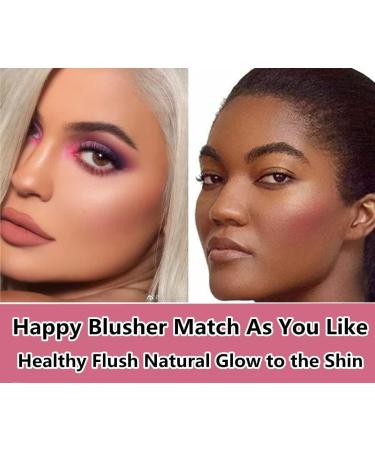 Go Ho Liquid Blush Beauty Wand Soft Cream Blush Makeup Liquid Face Blush Stick Contouring with Cushion Applicator Easy to Blend & Long Lasting & Smooth Natural Dewy Finish 02 Happy Rose Blush 02 # Happy Rose Blush Liquid - Buy Online on SooperMarket.com
