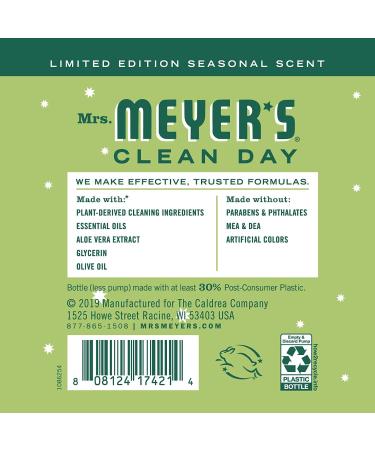 Mrs. Meyer's Clean Day Liquid Hand Soap Iowa Pine - 12.5 Fl Oz (Pack of 1) | Eco-Friendly Formula - Buy Online on SooperMarket.com