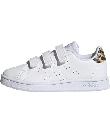 adidas Unisex Kids Advantage CF I Sneaker Child 10 UK - Ftwr White/Hazy Beige - Buy Online on SooperMarket.com