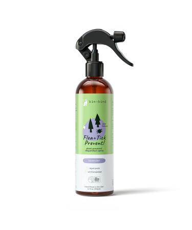 Kin+Kind Flea + Tick Prevent Dog + Cat Protect Spray Lavender 12 fl oz (354 ml)