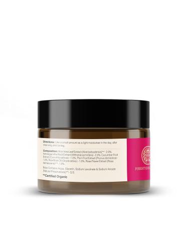 Forest Essentials Light Hydrating Facial Gel with Pure Rosewater - 50g | Best International Shipping & Natural Skincare - Buy Online on SooperMarket.com