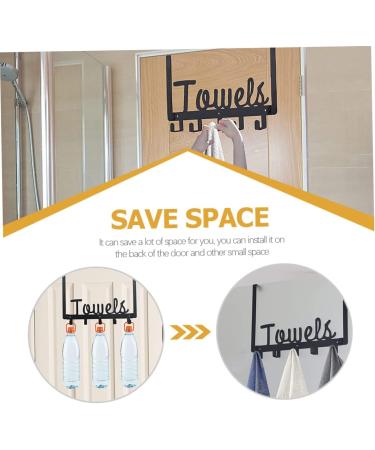 RORPOIR Coat Hangers Hat Hanger Over The Door Rack Nail- Coat Hook Hat Hook Door Hanging Back Door - Buy Online on SooperMarket.com
