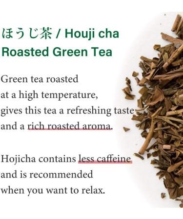 Hojicha Roasted Green Tea -Deep Roasted Loose leaf 100g/3.5oz -from JAPAN | Japanese Tea KIMIKURA - Buy Online on SooperMarket.com