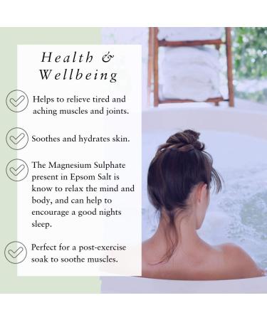 Buy Absolute Aromas Mobility Epsom Salt 575g - Magnesium Sulfate with Pure Essential Oils - Peppermint Rosemary & Eucalyptus for Muscle & Joint Relief - International Shipping Available - Buy Online on SooperMarket.com