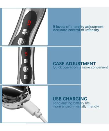Acupuncture Pen USB Rechargeable Electronic Acupuncture Pen Therapy Instrument Meridian Energy Pen Massager Relief Pain Tools - Buy Online on SooperMarket.com