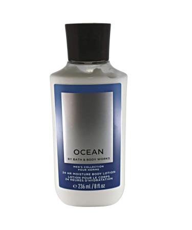 Bath and Body Works Ocean Men's Signature Collection Body Lotion 8 fl oz - Shea Butter, Coconut Oil, Vitamin E - Buy Online on SooperMarket.com