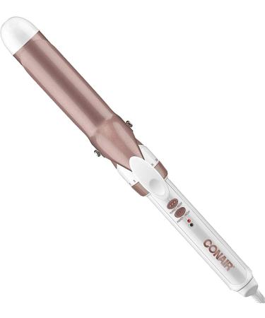Conair CD702GNC Double Ceramic 1.25" Curling Iron & Double Ceramic Thermal Round Blow Drying Brush For Women Men All Hair Types-Lengths (58778WC -4CT) White - Buy Online on SooperMarket.com