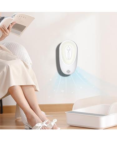 Holzsammlung Cat Litter Deodorizer Auto On/Off Freshener Pet Litter Boxes Odor Remover Air Purifier Genie with Aromatherapy Compartment Smart Sensor System Rechargeable Smell Eliminator Machine #015 - Buy Online on SooperMarket.com
