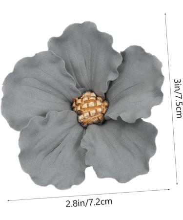 HOLIDYOYO 1 Set Ceramic Hibiscus Wall Art Outdoor Sunflower Decor Floral Wall Decoration Ceramics 7.5X7.2X2.4CM - Buy Online on SooperMarket.com